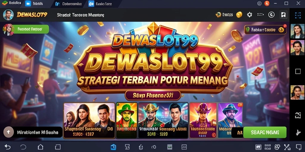 Screenshot menarik DEWASLOT99 menampilkan strategi dan gameplay menantang.