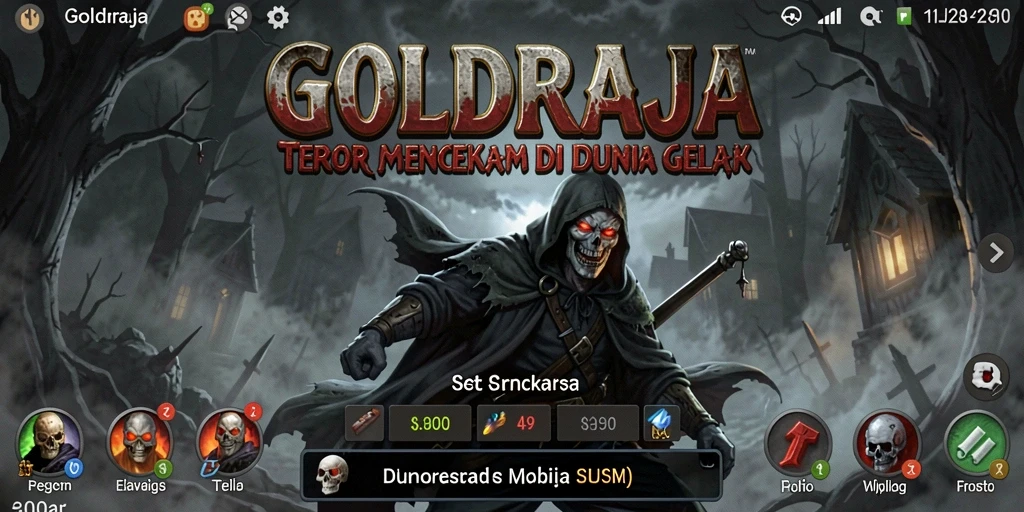 GOLDRAJA: Gameplay menyeramkan yang siap menguji keberanian Anda.