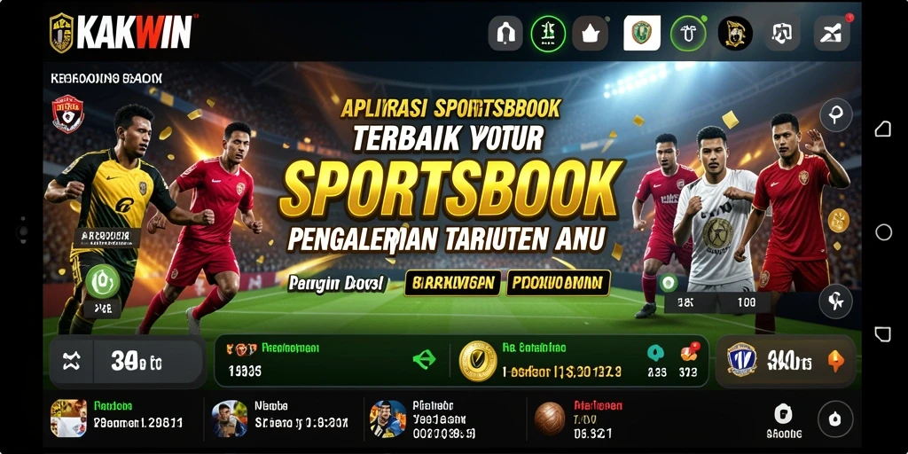 Tampilan gameplay yang menarik dan interaktif di KAKWIN.