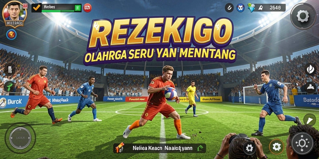 Gameplay seru dalam olahraga dengan fitur interaktif.