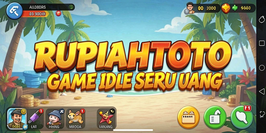 Tampilan gameplay Idle yang menarik dari RUPIAHTOTO.