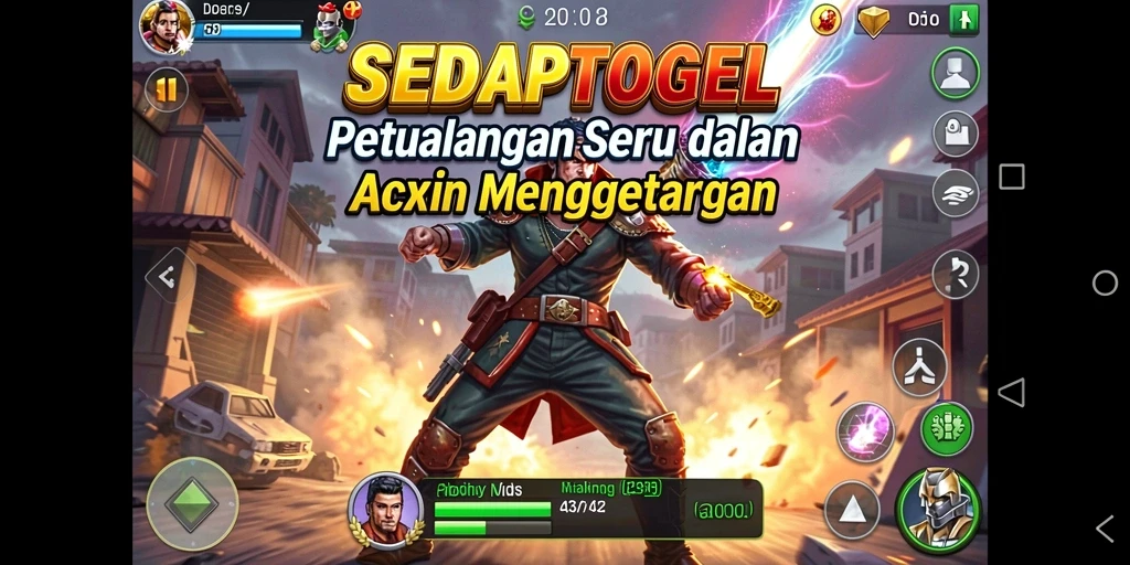 Screenshot menampilkan aksi seru dalam gameplay SEDAPTOGEL.